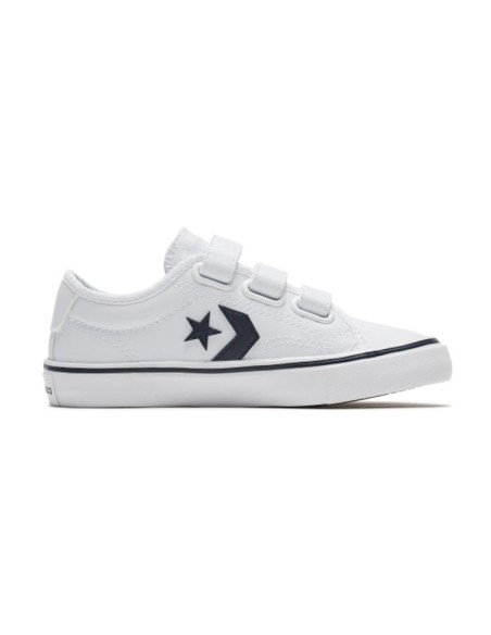 Converse White Junior - zapatillas deportivas niño blanco
