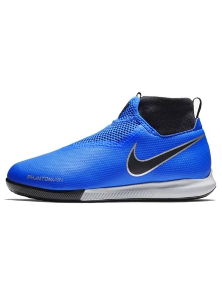 Nike JR Phantom Vsn Academy DF IC - zapatillas fútbol sala niño azul