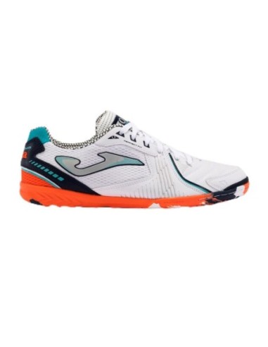 Joma Dribling 2432 White Orange Indoor Sala | fútbol sala unisex