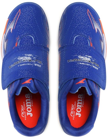 Joma Supercopa JR 2305 Royal Coral Indoor Sala | fútbol sala niño