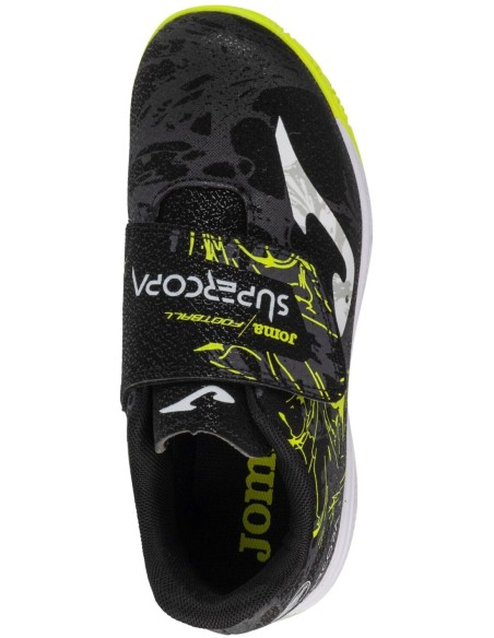 Joma Super Copa JR 2401 Black Indoor | fútbol sala niño