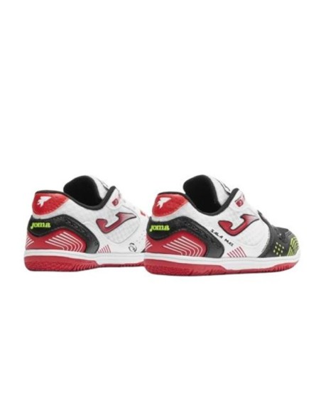 Joma Sala MAX JR 2602 White Black Indoor | fútbol sala niño