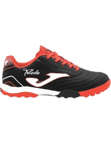 Joma Toledo JR 2601 Black Turf | fútbol turf niño