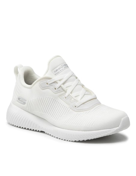 Skechers Bobs Squad Tough Talk - zapatillas casual mujer blanco