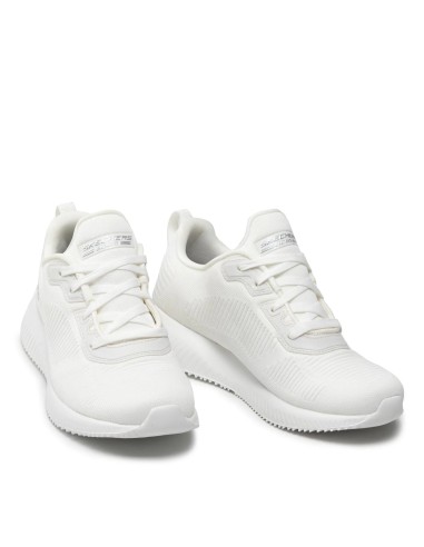 Skechers Bobs Squad Tough Talk - zapatillas casual mujer blanco