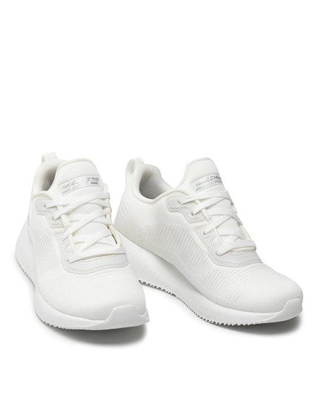 Skechers Bobs Squad Tough Talk - zapatillas casual mujer blanco