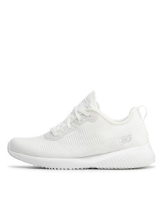 Skechers Bobs Squad Tough Talk - zapatillas casual mujer blanco 2