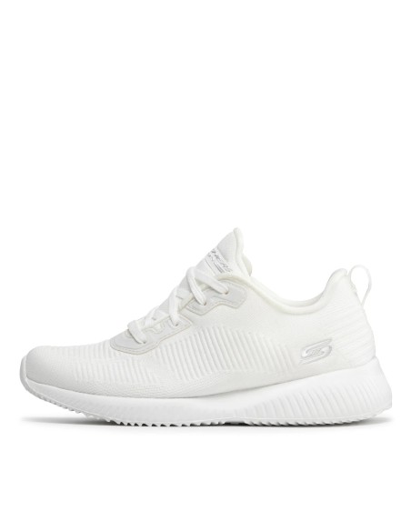 Skechers Bobs Squad Tough Talk - zapatillas casual mujer blanco