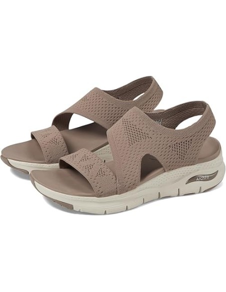 Skechers Arch Fit Brightest Day Moca Mujer