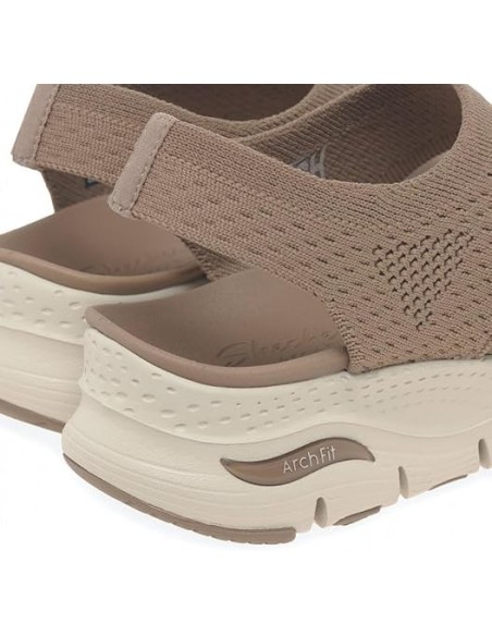 Skechers Arch Fit Brightest Day Moca Mujer