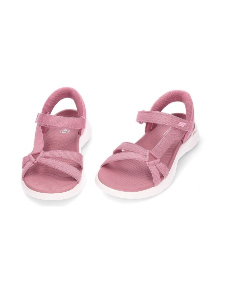 Skechers GO WALK Flex Illuminate Malva Mujer