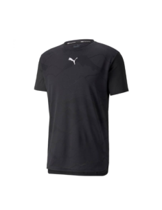 Camiseta Puma Train Vent SS Tee Hombre Negra | Training 2